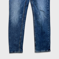 Levi's 511 Jean Mens 32x30 Blue Slim Fit Mid Rise Medium Wash Stretch Denim Pants