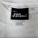 Vintage Y2K No Fear Mens XL White Mark McGwire Ball of Fame Baseball MLB Tee