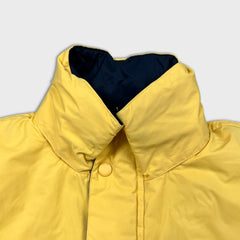 Nautica Jacket Mens Large Yellow NS-83 Full Zip Bomber Outdoor Coat