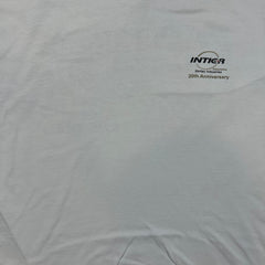 Vintage Y2K Intier Automotive T Shirt Mens XL White World Flag Many Nations One Team