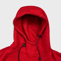 Vintage 90s Johnny Blaze Hoodie Mens Medium Red Hip Hop Hooded Sweater