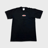 Vintage Y2K ATI Radeon Graphics T Shirt Mens Medium Black Promo Distressed Tee