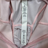 Lululemon Water Bound Hoodie Womens Size 2 Pink 1/4 Zip Athletic Lightweight