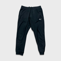 Nike Sportswear Sweatpants Mens Medium Black Swoosh Taper Leg Jogger