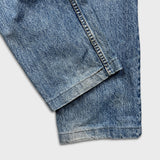 Vintage 90s Levi's 505 Jean Mens 34x28 Blue Original Fit Straight Leg Light Wash Pants
