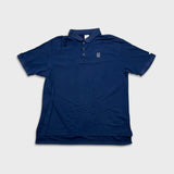 Vintage Y2K Nike Challenge Court Tennis Polo Shirt Mens Large Blue Sportswear Dri Fit