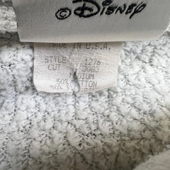 Vintage 90s Walt Disney World Tour Sweatshirt Mens Medium White Mock Neck USA