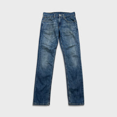 Levi's 511 Jean Mens 29x32 Blue Slim Fit Mid Rise Medium Wash Stretch Denim Pants
