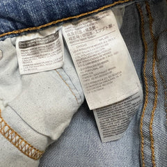 Levi's 502 Jeans Mens 32x28 Blue Regular Taper Fit Light Wash Denim Pants