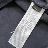 Diesel Polo Shirt Mens Large Black Sun Faded Preppy Short Sleeve Tee
