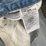 Levi's 501 '93 Jeans Mens 33x27 Blue Original Fit Tapered Leg Light Wash Denim Pants