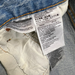 Levi's 501 '93 Jeans Mens 33x27 Blue Original Fit Tapered Leg Light Wash Denim Pants