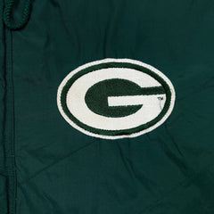 Vintage 90s Apex One Pro Line Green Bay Packers Jacket Mens Large Green NFL Football Coat