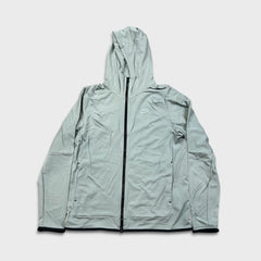 Nike Sportswear Tech Fleece Hoodie Mens Medium Green Lightweight Full Zip