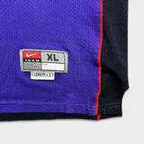 Vintage 90s Nike Vince Carter Toronto Raptors Jersey Mens XL Purple Stitched NBA
