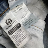 Levi's 505 Jeans Mens 32x32 Blue Regular Fit Straight Leg Medium Wash Denim Pants