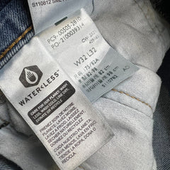 Levi's 505 Jeans Mens 32x32 Blue Regular Fit Straight Leg Medium Wash Denim Pants