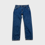 Levi's 505 Jeans Mens 33x30 Blue Regular Fit Straight Leg Medium Wash Denim Pants