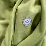 Lululemon Track That Short 5" Womens Size 10 Yellow Athletic Lined Running Pants