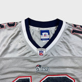 Vintage Y2K Reebok Tom Brady #12 New England Patriots Jersey Mens Medium Gray NFL