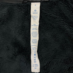 Lululemon Light Jacket Womens Size 8 Black Lightweight High Collar Lined Full Zip