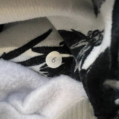 Lululemon Scuba Hoodie Stretch Womens Size 6 White AOP Floral Print Full Zip Sweater