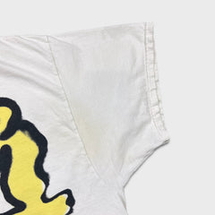 Travis Scott Cactus Jack + Kaws For Fragment T Shirt Mens 2XL White AOP Tee