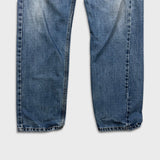 Levi's 505 Jeans Mens 34x30 Blue Regular Fit Straight Leg Medium Wash Denim Pants