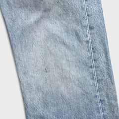 Levi's 501 Jeans Mens 29x32 Blue Original Fit Straight Light Wash Denim Pants