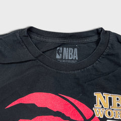 2019 Toronto Raptors Champions T Shirt Men Small Black NBA Basketball Tee