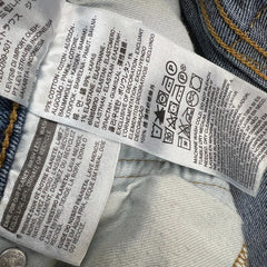 Levi's 505 Jeans Mens 34x30 Blue Original Straight Leg Medium Wash Denim Pants
