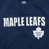Vintage Y2K Toronto Maple Leafs Sweatshirt Mens Medium Blue Hockey NHL Pullover Crewneck