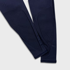 Lululemon Reveal 7/8 Tight Womens Medium Blue Mid Rise Seamless Yoga Leggings