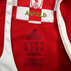 Vintage 2008/09 Adidas Liverpool Carlsberg Home Soccer Jersey Mens XL Red