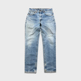 Levi's 512 Jeans Mens 32x30 Slim Fit Taper Leg Light Wash Distressed Faded Denim Pants