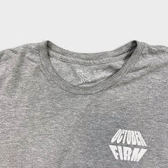 October's Very Own T Shirt Mens 2XL Gray OVO October Firm Graphic Short Sleeve Tee