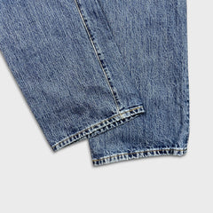 Levi's 501 Jeans Mens 38x32 Blue Original Fit Straight Medium Wash Denim Pants