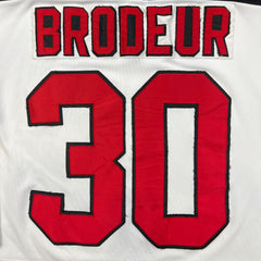 Vintage 90s CCM New Jersey Devils Martin Brodeur #30 Hockey Jersey Mens Medium White