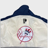 Vintage 90s New York Yankees Pro Player Jacket Mens XL White MLB Windbreaker