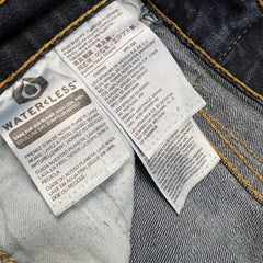 Levi's 511 Jeans Mens 34x32 Blue Slim Fit Mid Rise Dark Wash Stretch Denim Pants