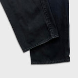 Levi's 501 Jeans Mens 32x32 Black Original Straight Leg Dark Wash Denim Pants