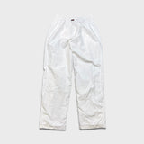 Vintage Y2K Kappa Gara AS Roma Track Pants Mens 2XL White Athletic Sportswear FIFA