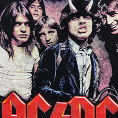 AC/DC T Shirt Mens Large Black Highway To Hell Graphic Rock Band Short Sleeve Tee