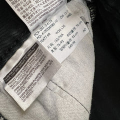 Levi's 510 Skinny Jeans Mens 30x30 Black Dark Wash Stretch Mid Rise Tapered Leg Denim Pants