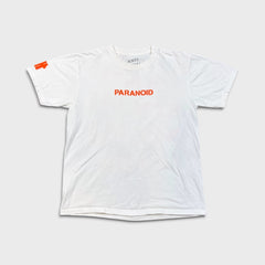 Anti Social Social Club x Undefeated Paranoid T Shirt Mens Medium White ASSC Tee