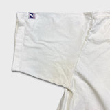 Vintage 1995 Logo 7 NCAA Final Four Championship T Shirt Mens XL White Manhattan Jaspers Basketball Tee