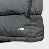 The North Face 96' Retro Nuptse Vest Mens Medium Gray 700 Fill Down Puffer Jacket