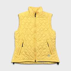 Nike Sportswear ACG Jacket Mens Small Yellow Swoosh Level 3 Outer Layer Quilted