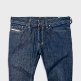 Diesel Safado Jeans Mens 32x30 Blue Regular Slim Straight Dark Wash Denim Pants