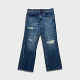 Diesel Jeans Mens 32x28 Blue Only The Brave Distressed Regular Straight Medium Wash Denim Pants